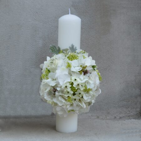 Lumanari nunta "Pure as white" - imagine 2
