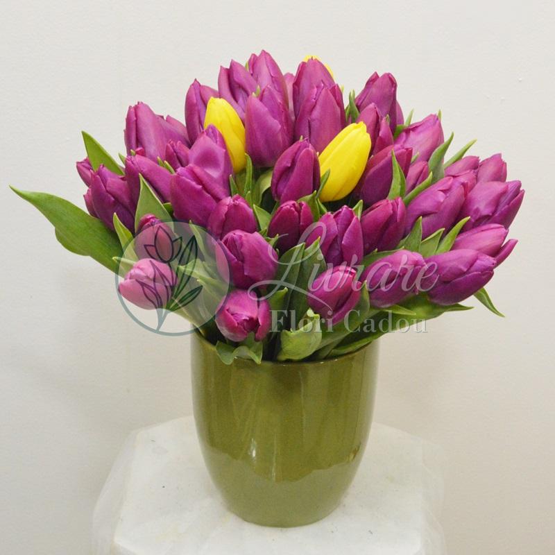 Buchet 41 lalele - imagine 1